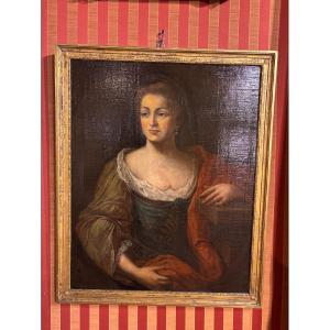 Portrait Of An Elegant Woman, 18th Century