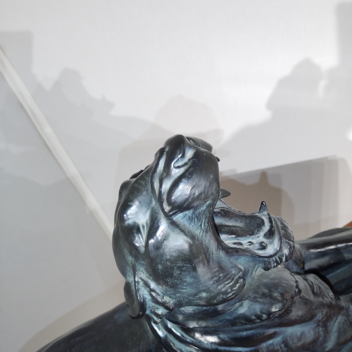 Art Deco Sculpture "the Awakening Of The Beast"-photo-2