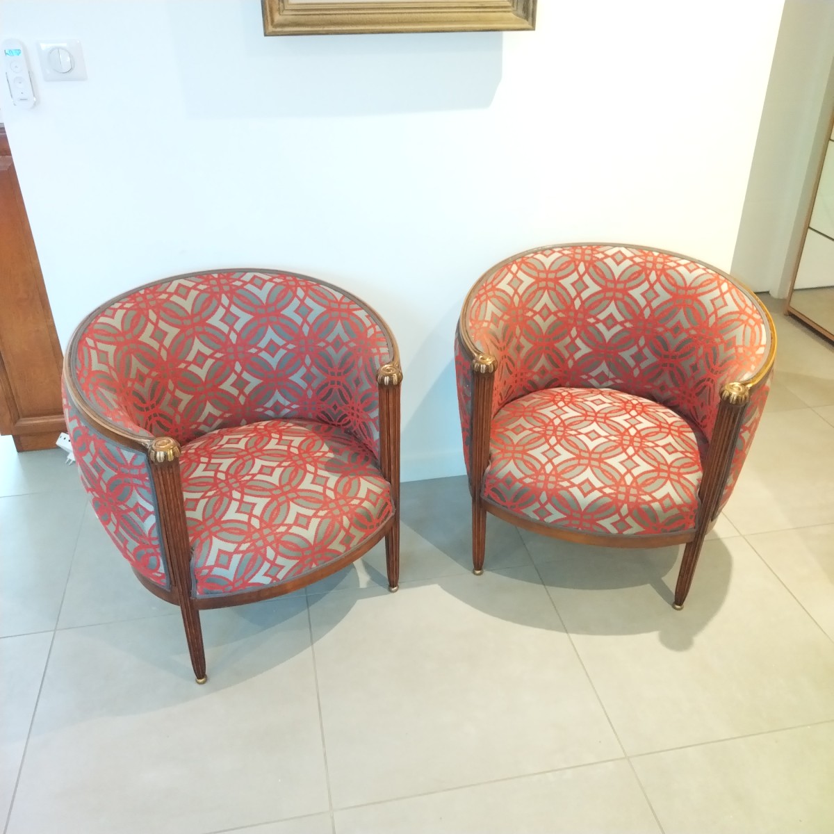 Art Deco Armchairs 