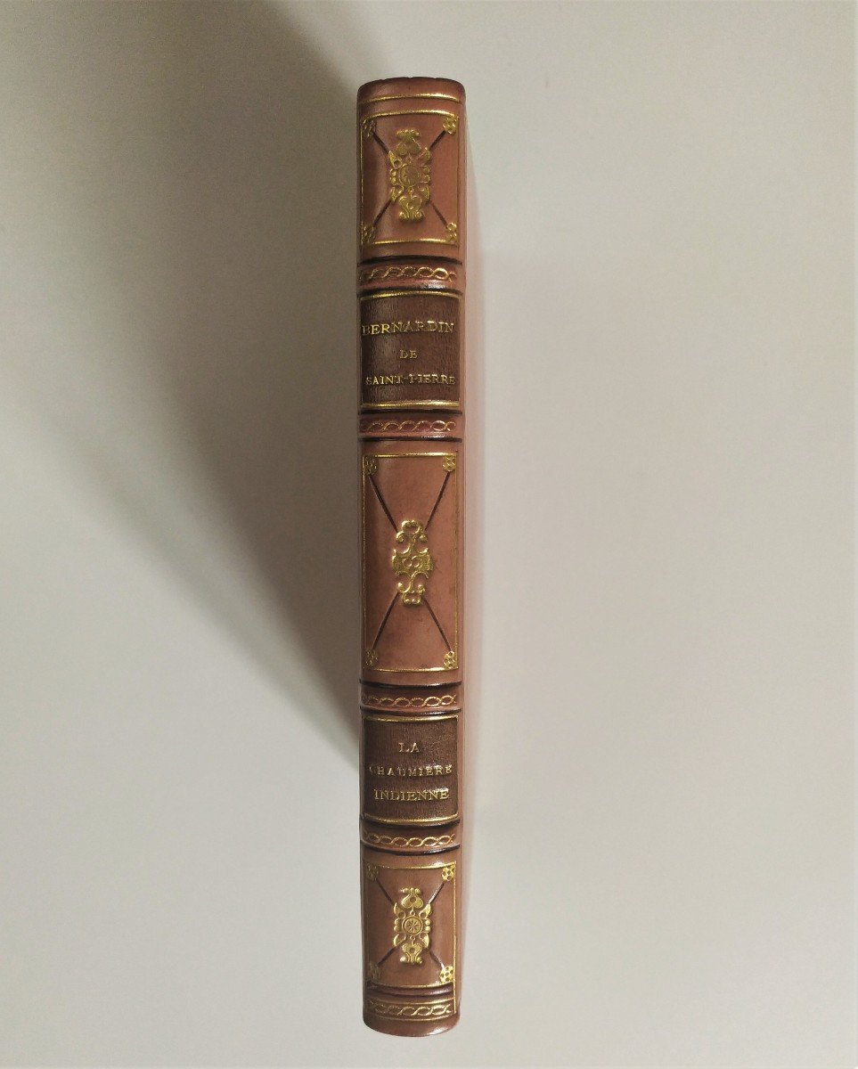 The Indian Cottage By Bernardin De Saint Pierre 1828 Old Binding-photo-2