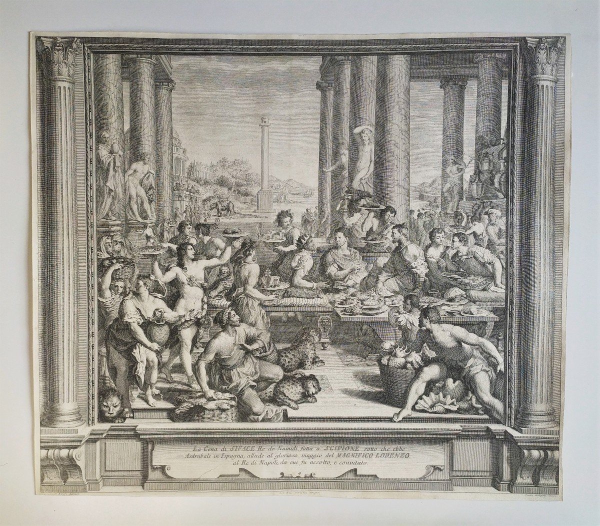 18th Century Italian Engraving-photo-2