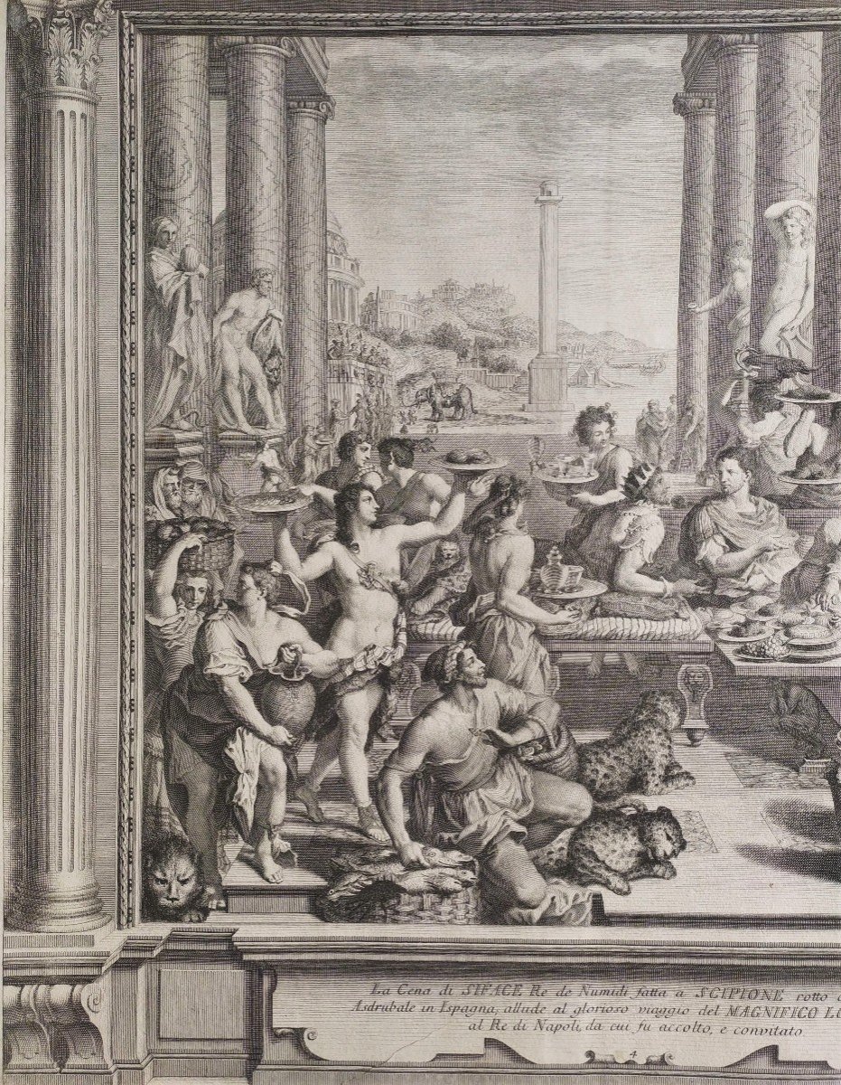 18th Century Italian Engraving-photo-4