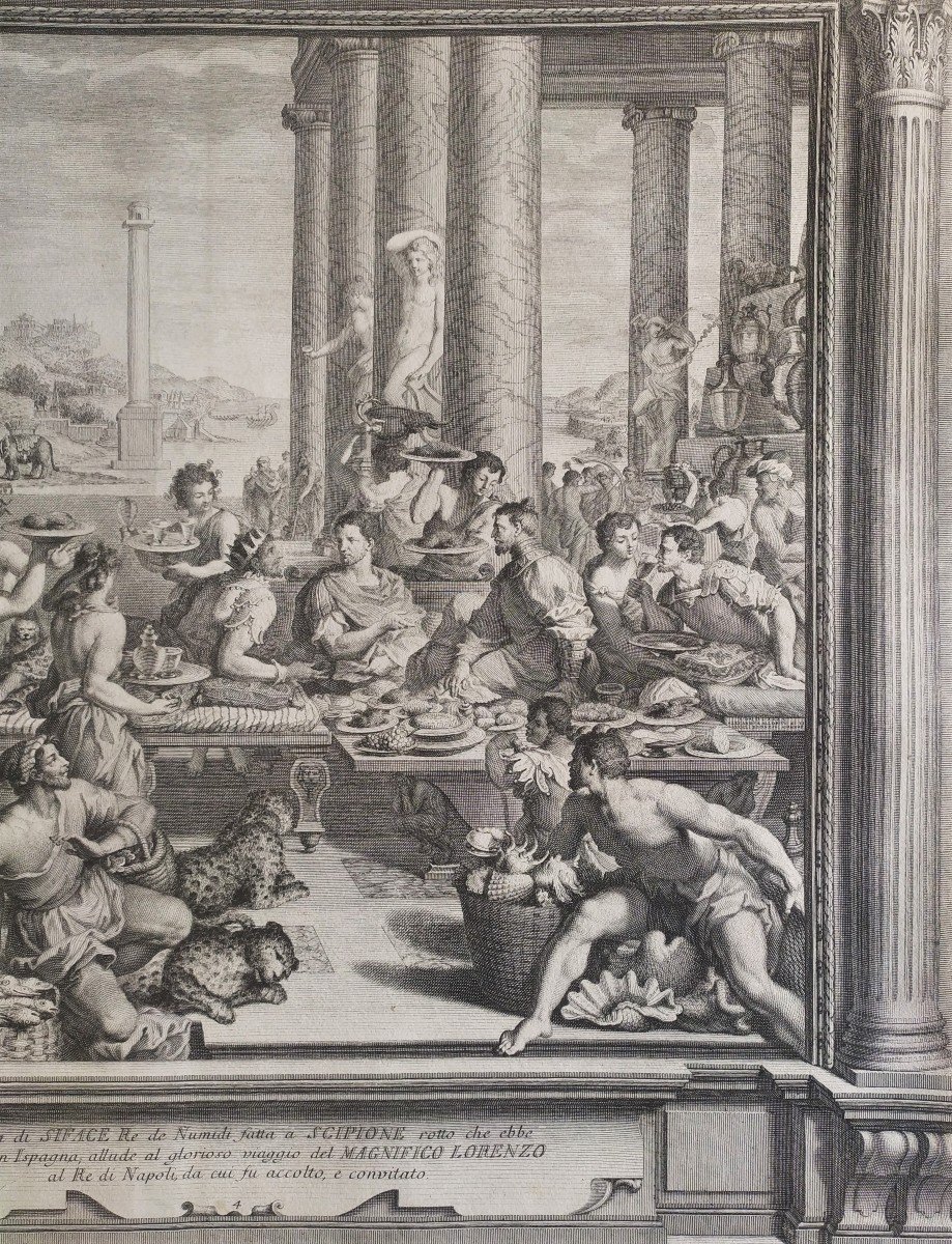 18th Century Italian Engraving-photo-2