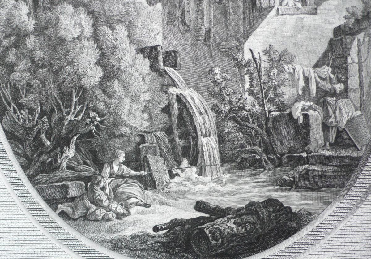 Paire De Gravures d'Après François Boucher-photo-6