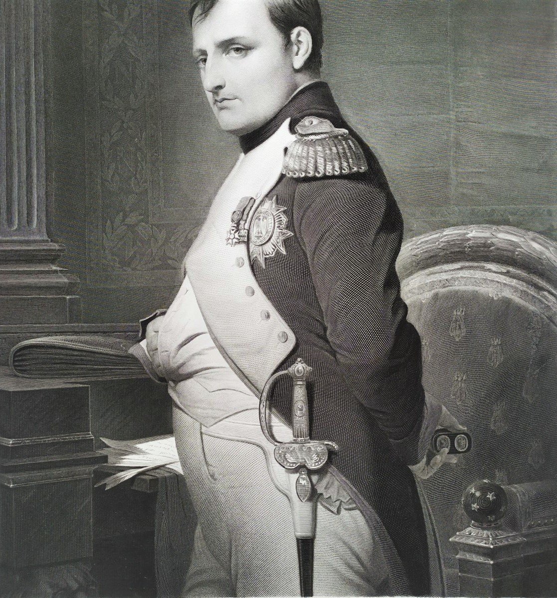 Napoléon Gravure 19ème-photo-3