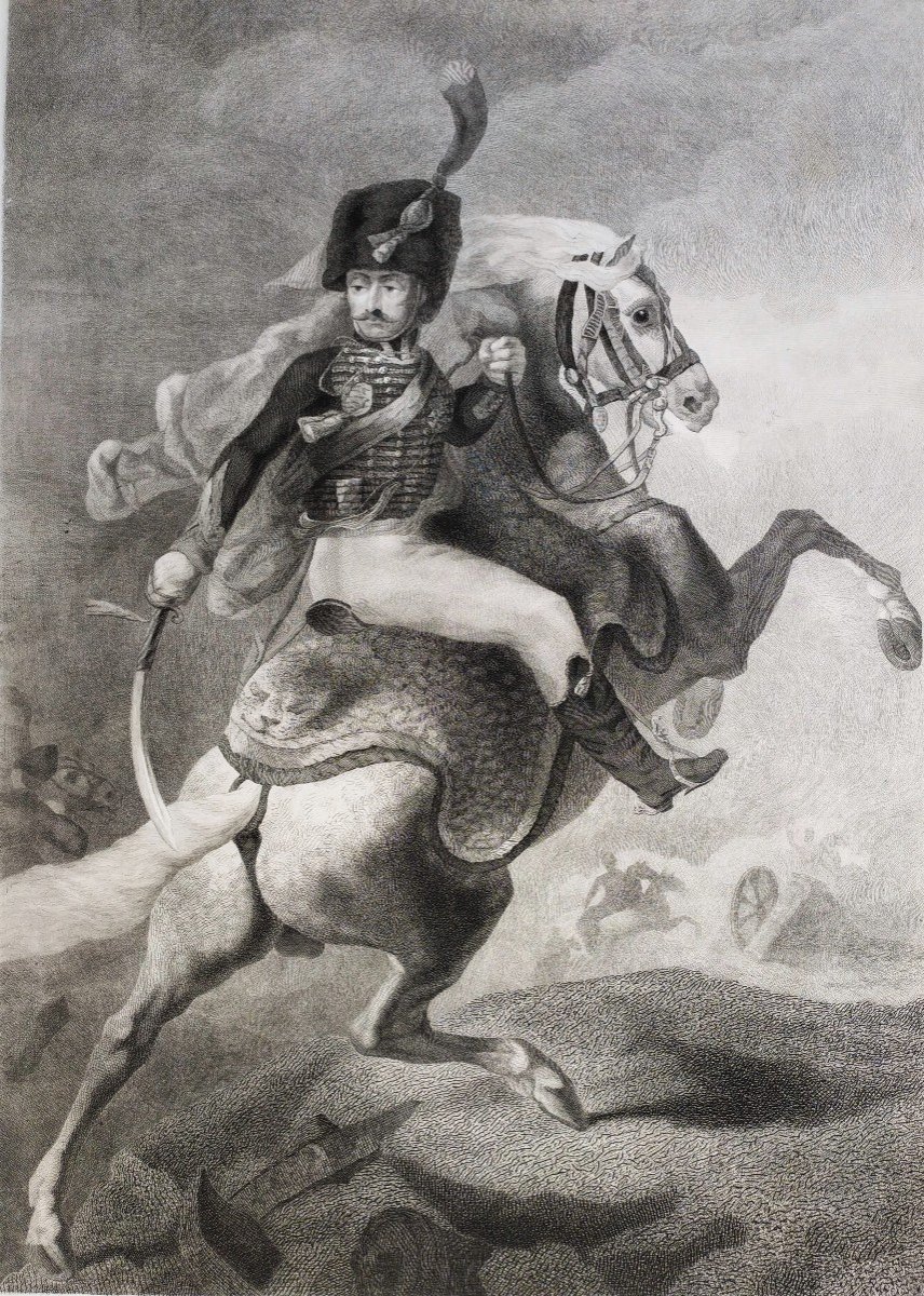 Horse Engraving After Géricault
