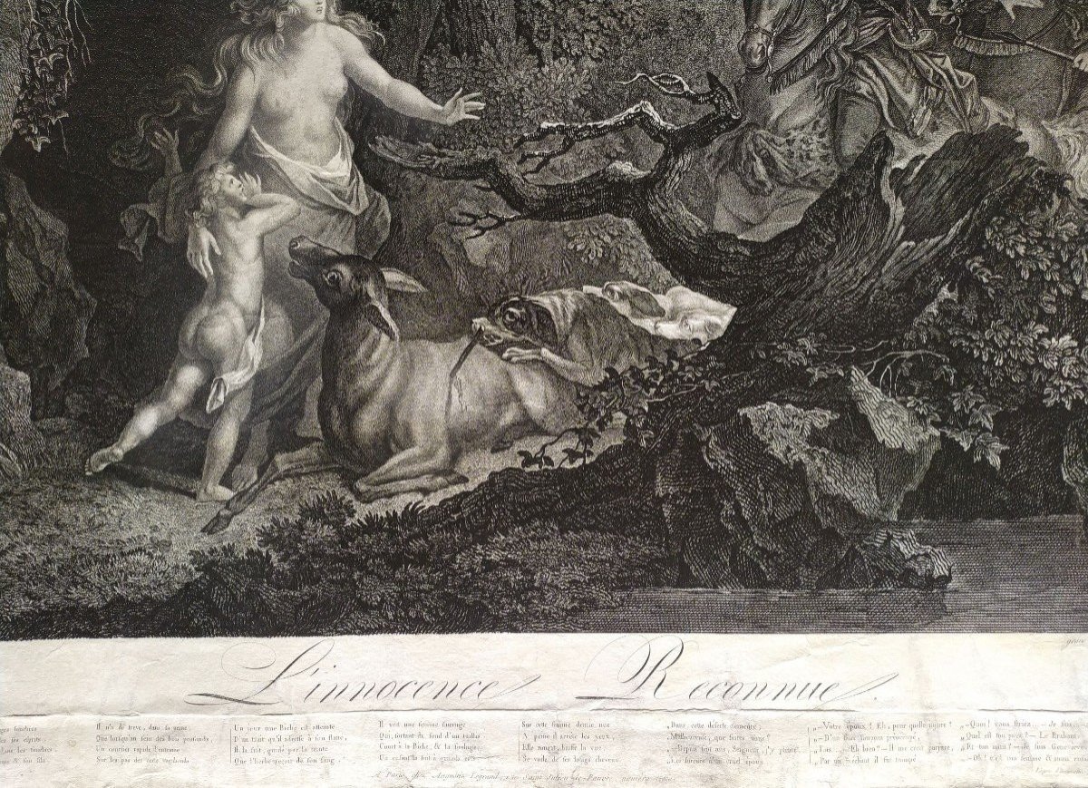 19th Century Romantic Engraving-photo-3