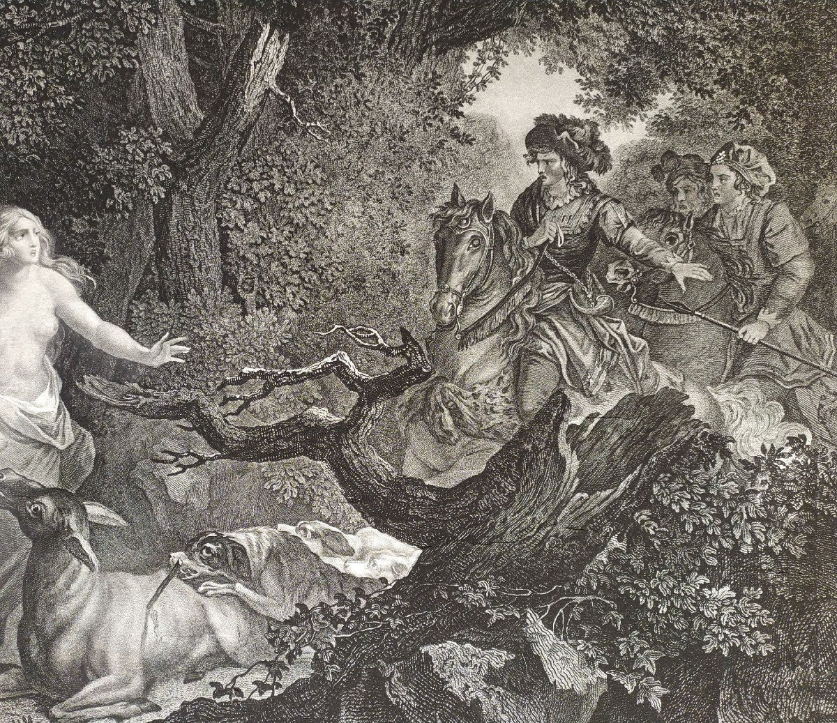 19th Century Romantic Engraving-photo-6