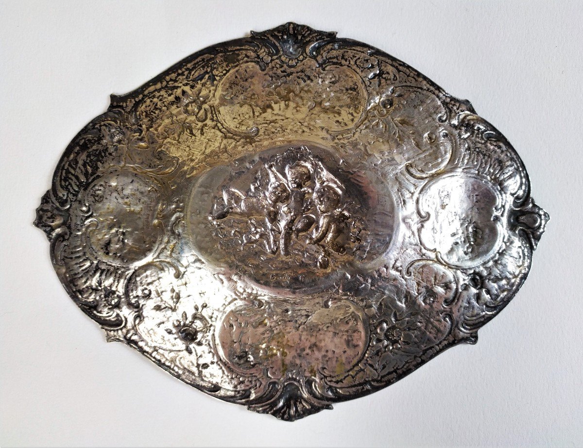 Silver Dish Germany 19th C -photo-2