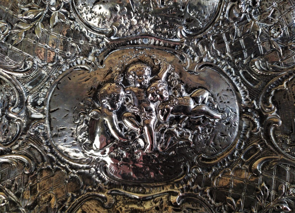 Silver Dish Germany 19th C -photo-2