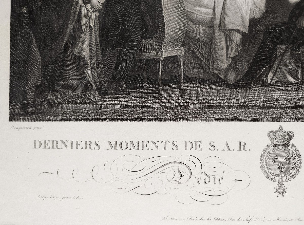 Duc De Berry Duc De Bordeaux  Comte de Chambord Paire De Gravures Historique-photo-4