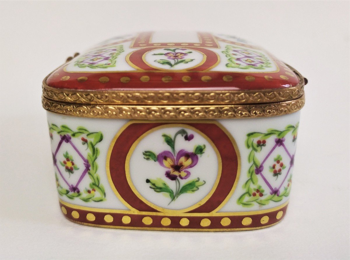 Le Tallec Coffret Boîte à Bijoux En Porcelaine Peinte -photo-1