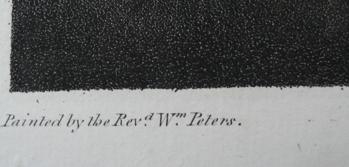 Gravure  d'Après William Peters Théâtre Shakespeare Merry Wives Of Windsor 18ème-photo-1