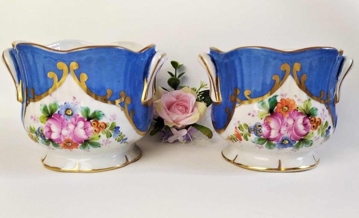 Porcelaine De Paris Pente à la Main