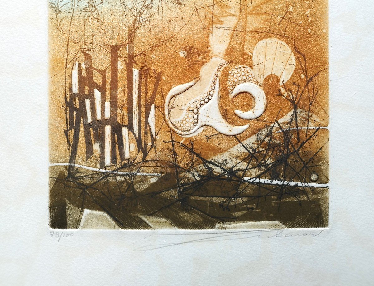 Renée Lubarow Composition Eau-forte -photo-1