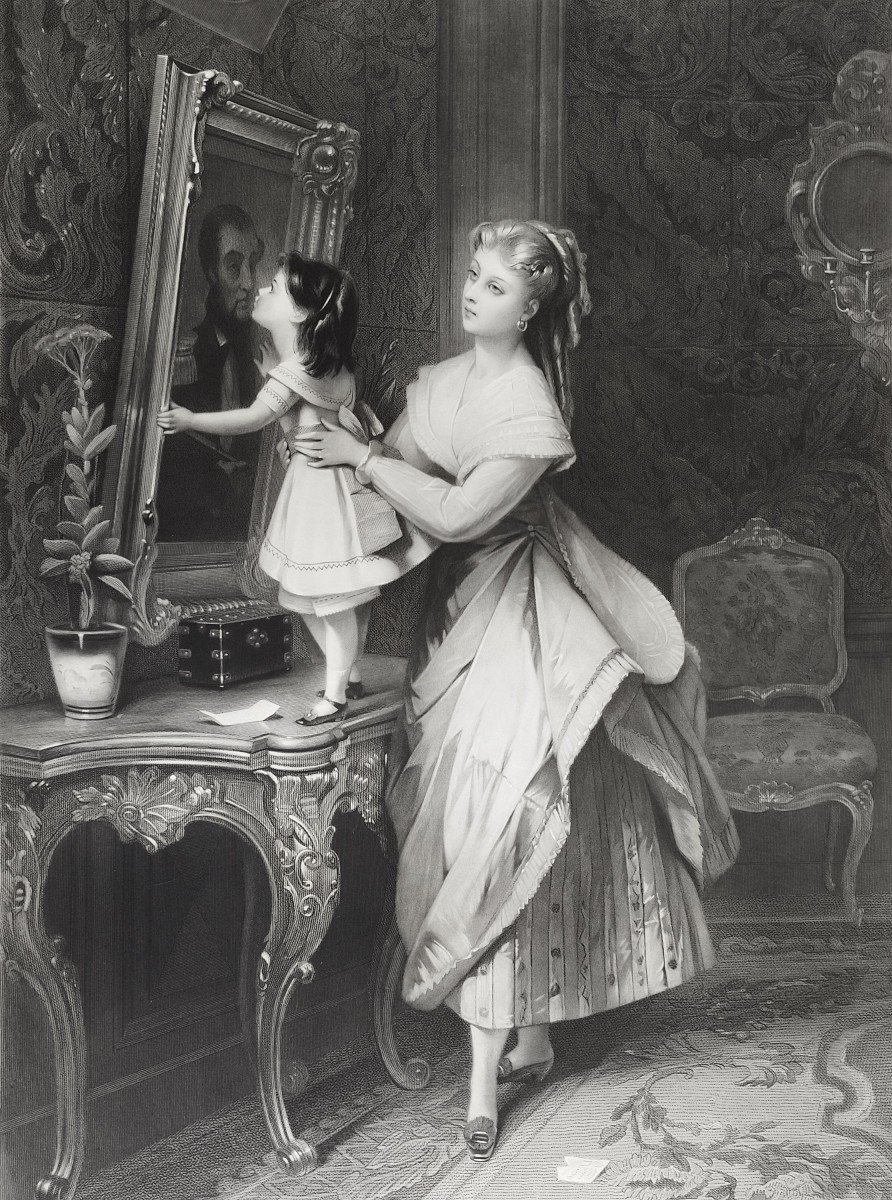 Engraving After Brochart Engraved By Cottin Etching Genre Scene 19th C Old Print-photo-1