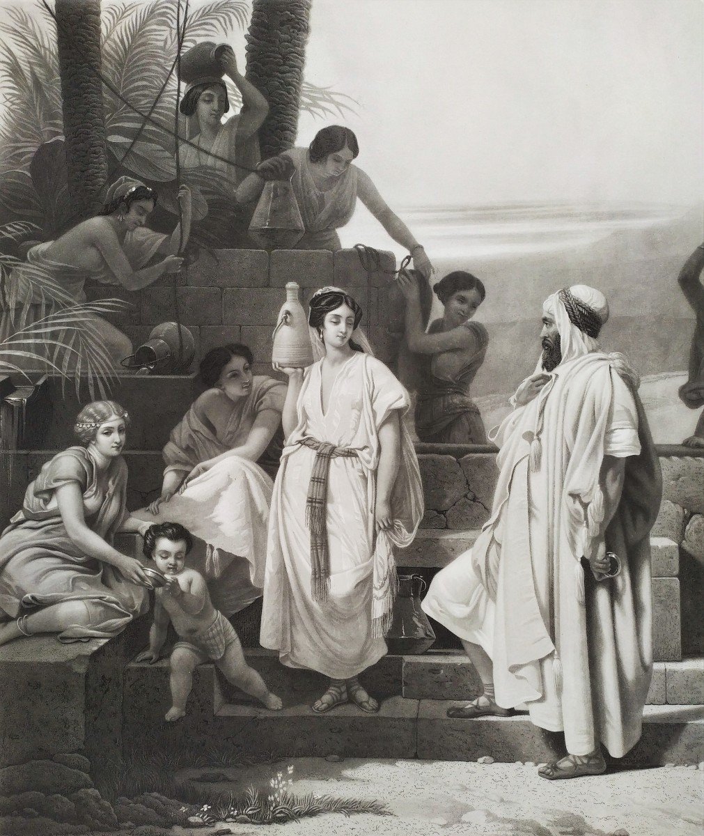 Gravure Orientaliste 19ème par Rollet-photo-3