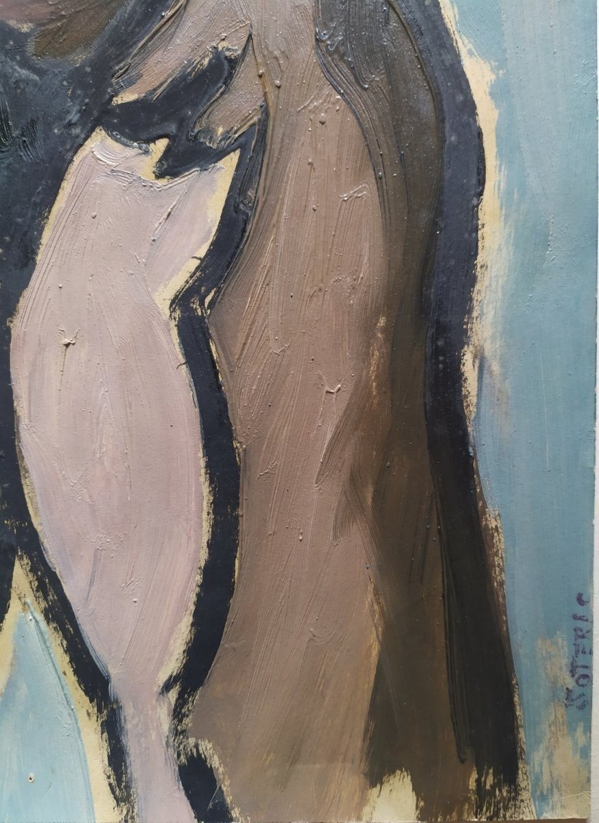 Nu Tableau Huile par Jorge Soteras -photo-4