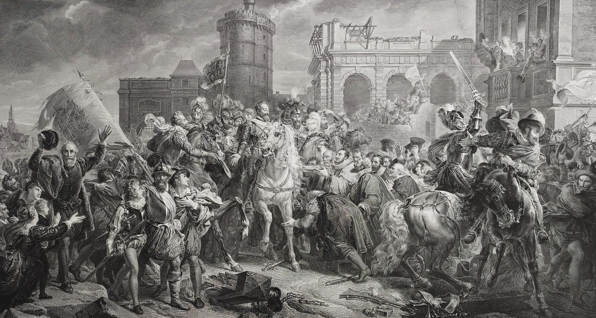 Henri IV  à Paris grande gravure de Paolo Toschi d'après François Gérard 19ème-photo-4