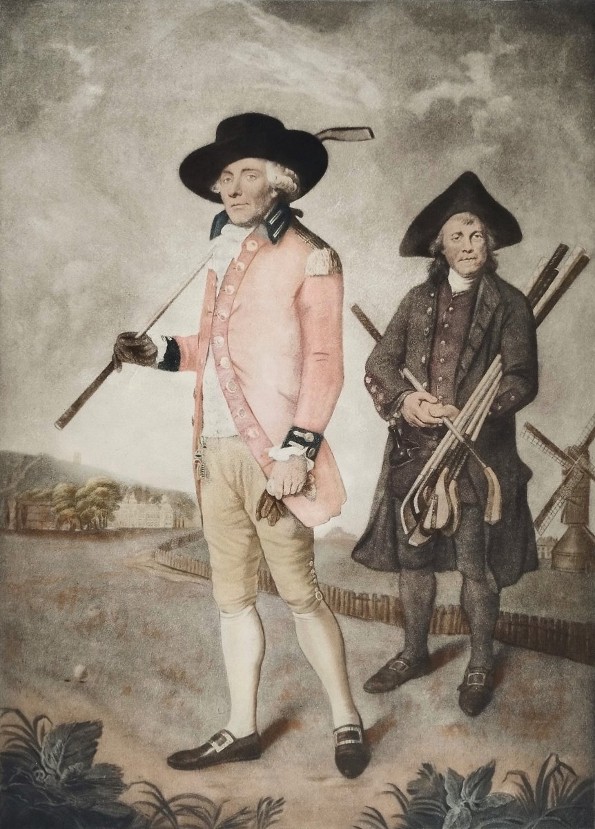 Le Joueur De Golf Gravure d'Après Lemuel Francis Abbott-photo-2