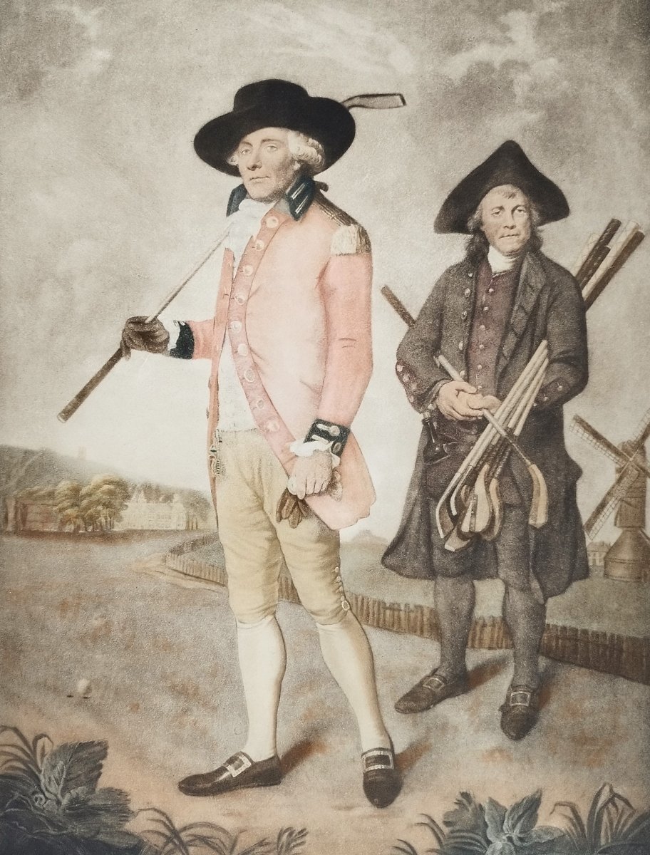 Le Joueur De Golf Gravure d'Après Lemuel Francis Abbott-photo-3