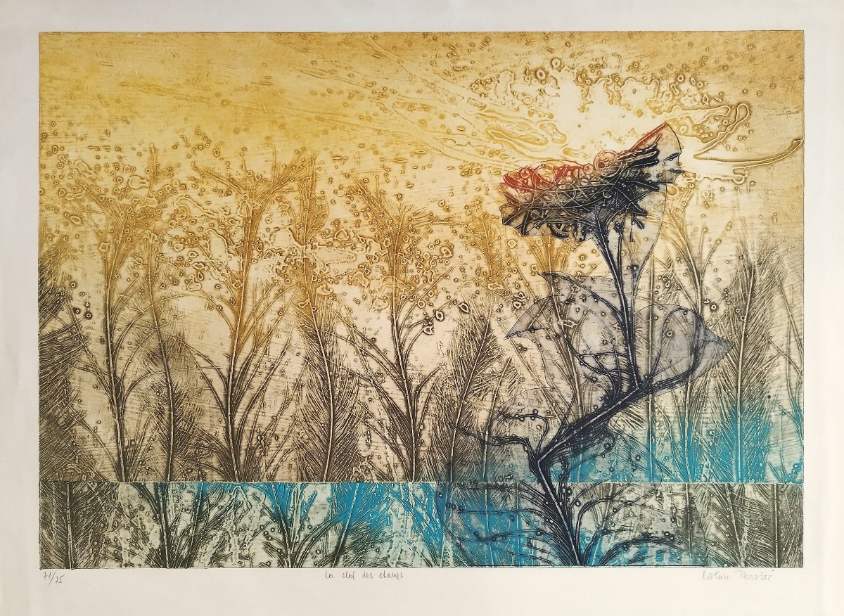 La clef des Champs gravure 20ème 