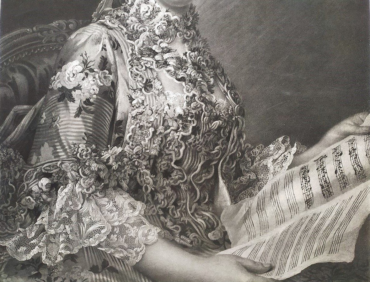 Sophie Philippine Elisabeth Of France Daughter Of Louis XV Historical Portrait Photoengraving -photo-4