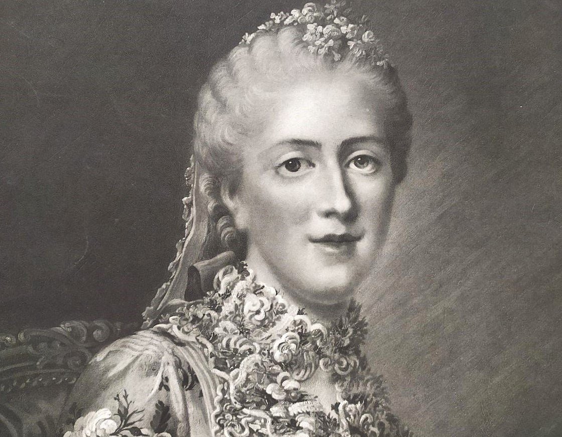 Sophie Philippine Elisabeth Of France Daughter Of Louis XV Historical Portrait Photoengraving -photo-1