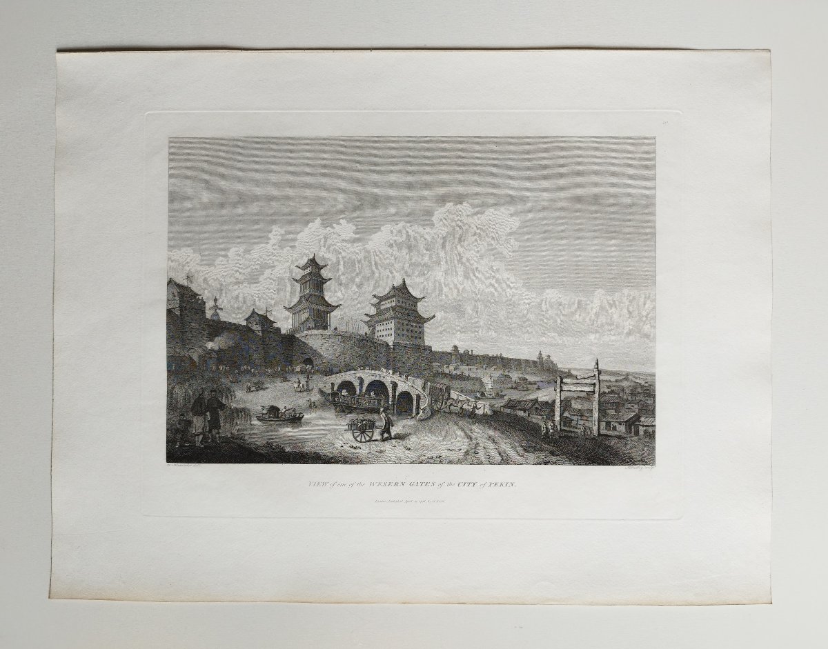 1°william Alexander (1767-1816) View Of One Of The Western Gates Of The City Of Pekin J.dadley-photo-2