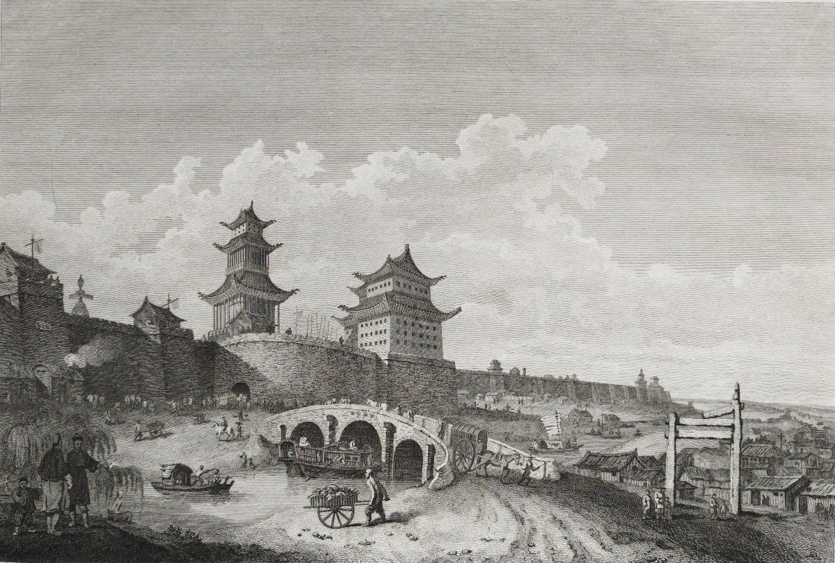 1°william Alexander (1767-1816) View Of One Of The Western Gates Of The City Of Pekin J.dadley-photo-4