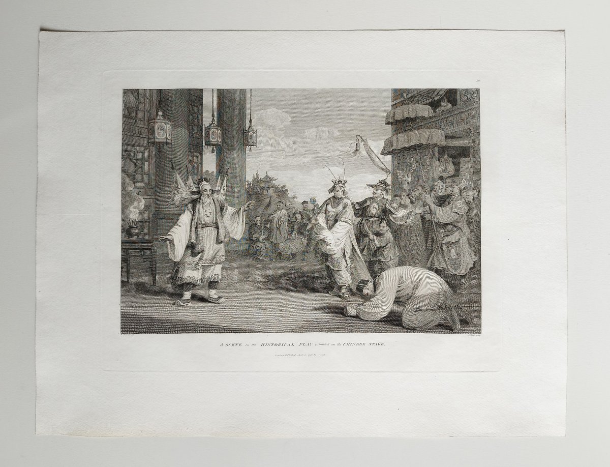 5°William Alexander (1767-1816) A scene in an Historical play exhibited on the Chinese stage-photo-2