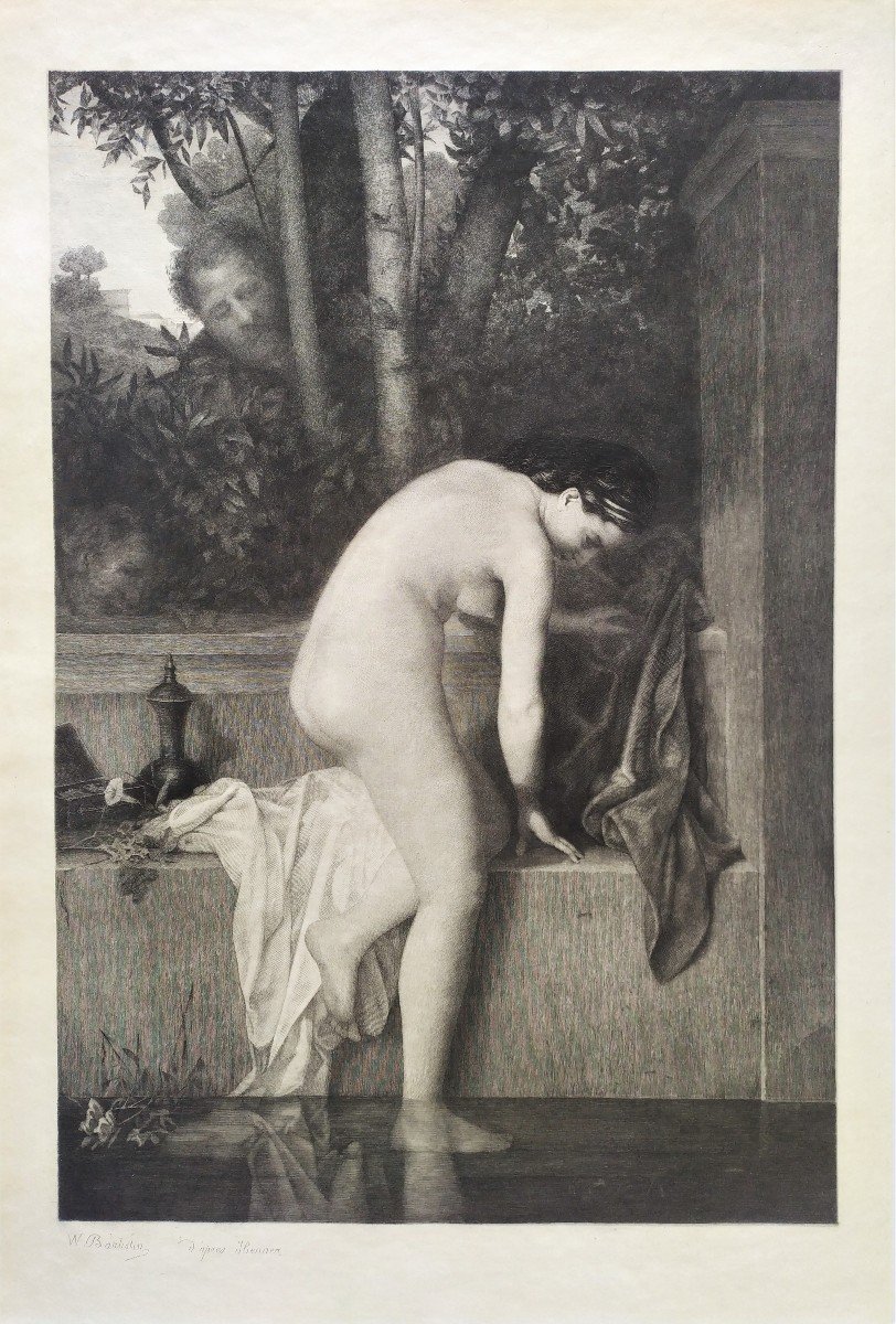 Suzanne, Etching After Henner-photo-4