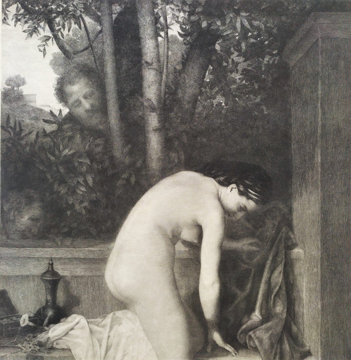 Suzanne, Etching After Henner-photo-1