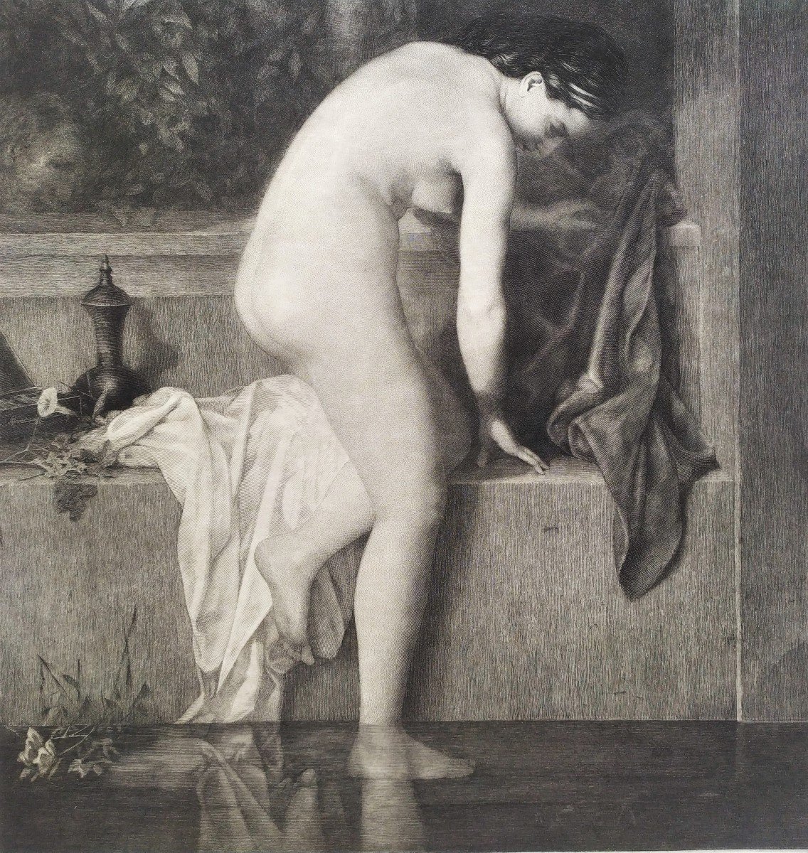 Suzanne, Etching After Henner-photo-2