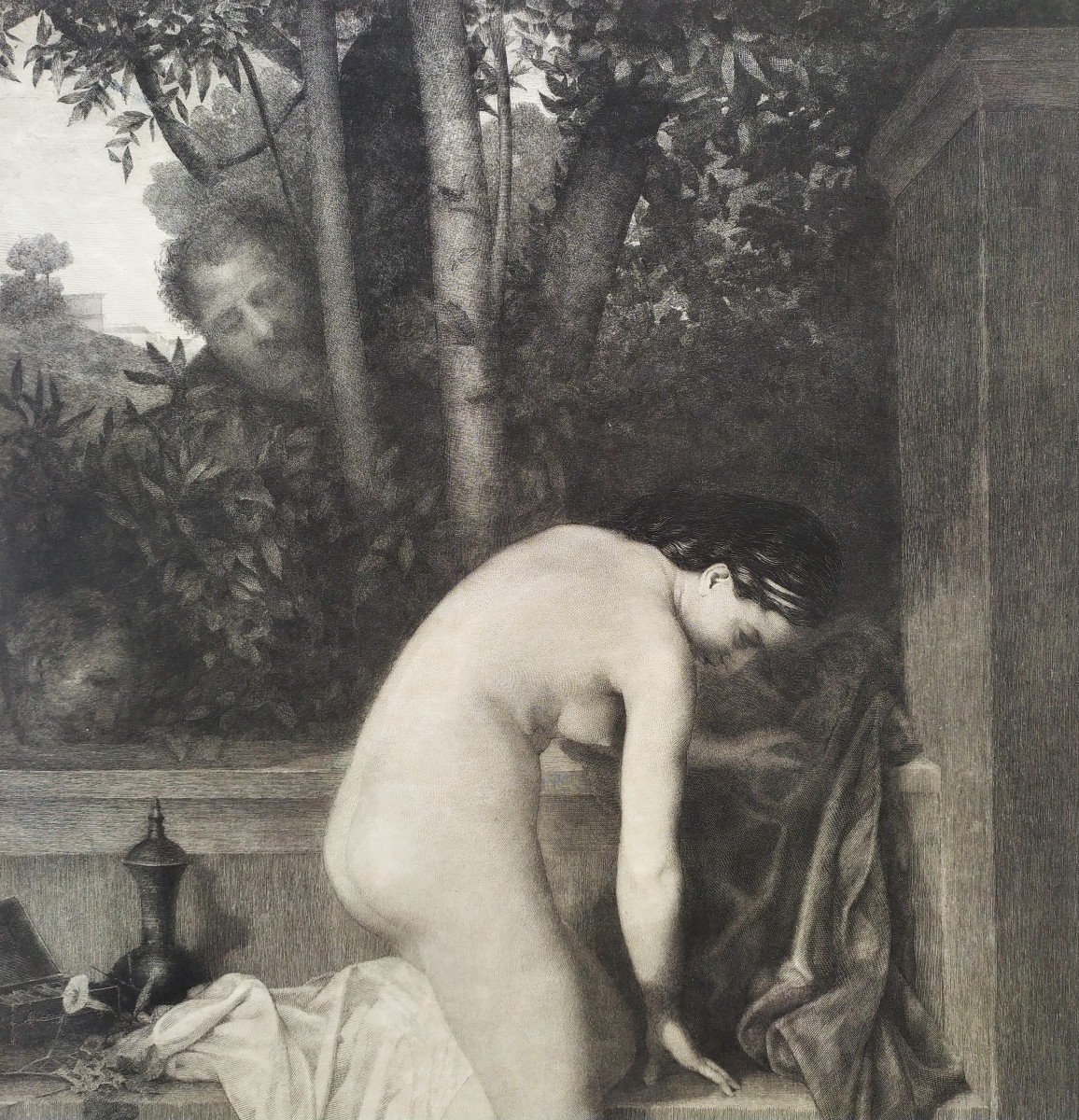 Suzanne, Etching After Henner-photo-4