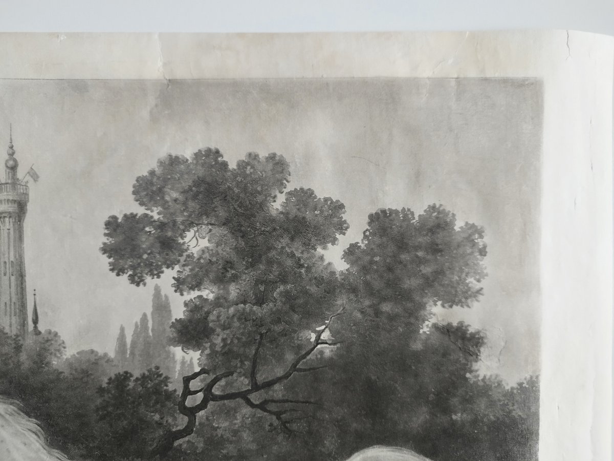 Cheval Arabe Turc Gravure Orientaliste d'Après Vernet 19ème-photo-4