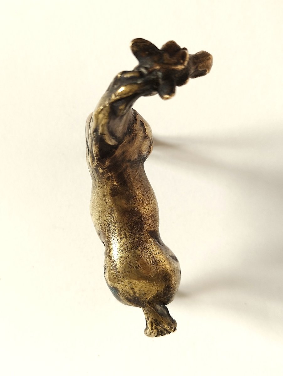 Arabian Horse  20th-century Bronze Statuette-photo-2