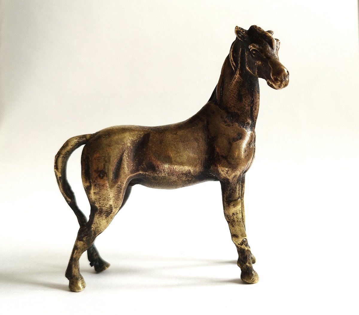 Arabian Horse  20th-century Bronze Statuette