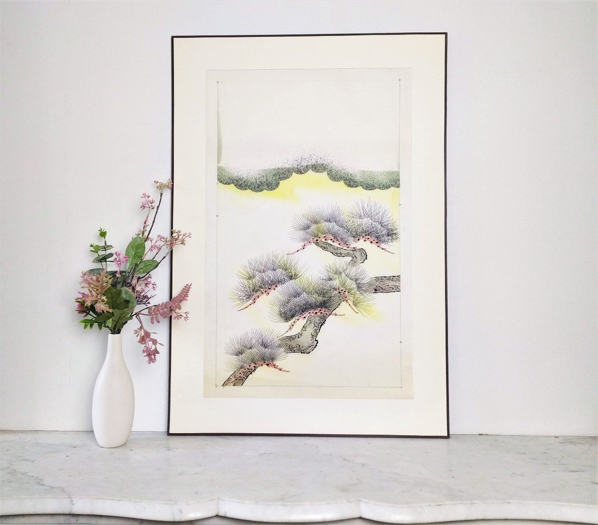 Aquarelle Projet De De Textile Pour Kimonos Japonais -photo-3