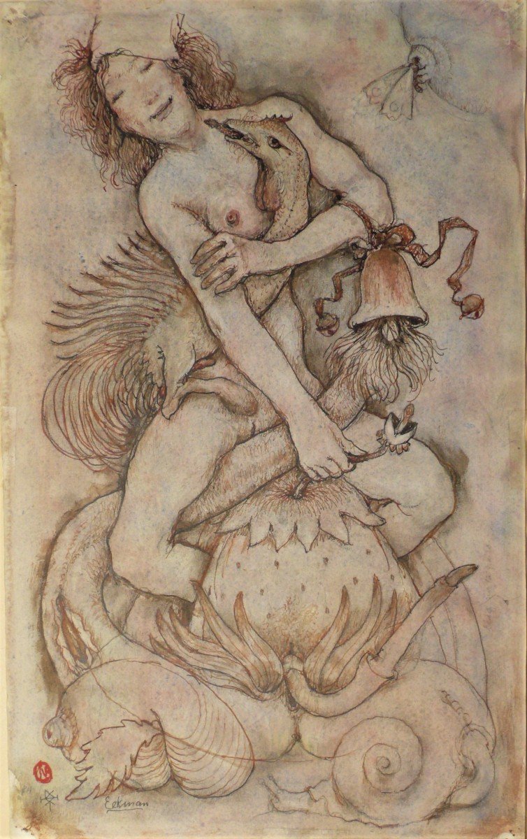 Nicolas Eekman Erotic Drawing