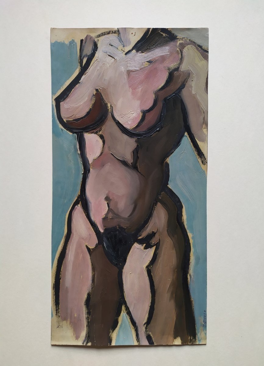 Nude Oil Painting By Jorge Soteras-photo-4