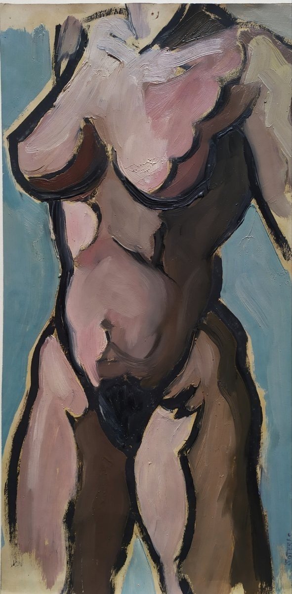 Nude Oil Painting By Jorge Soteras