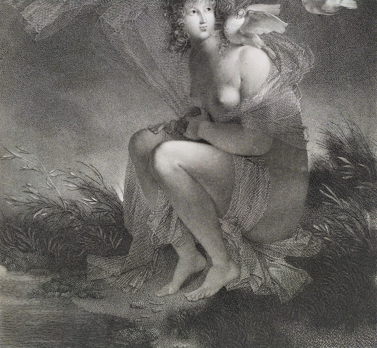 Gravure Néo-classique d'Après Fragonard-photo-5