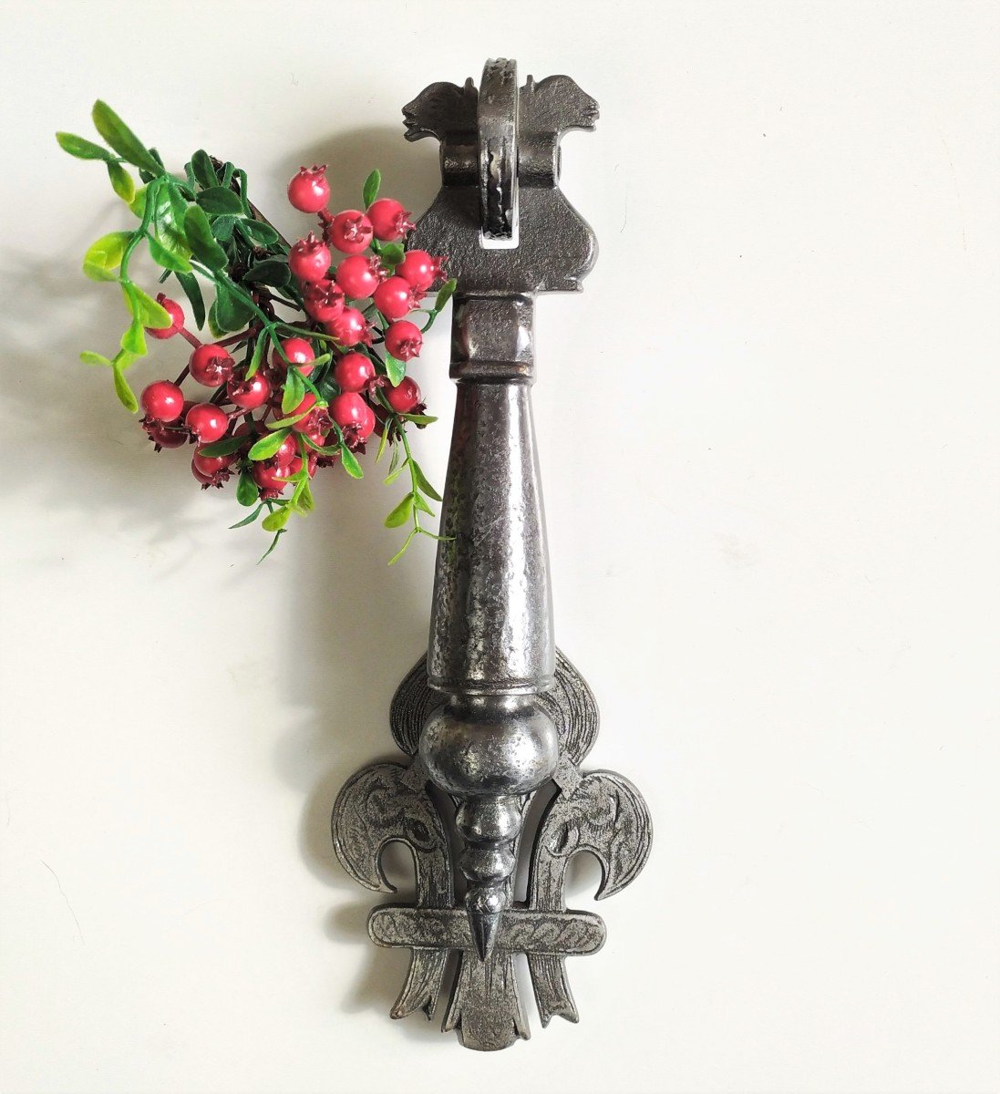  Door Knocker Wrought Iron French Folk Art