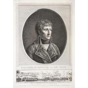 Bonaparte Napoléon Gravure d'époque Empire