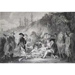 The Death Of General Marceau Engraved By Ingouf Le Jeune