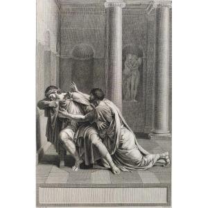 Neo Classical Engraving After Antoine Denis Chaudet