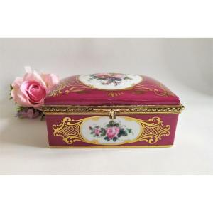 Handpainted Porcelain Box