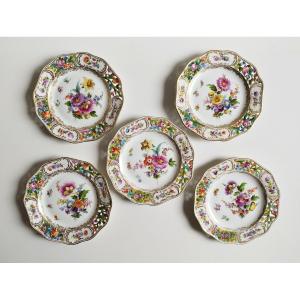 Hand Painted Dresden Porcelain Plates