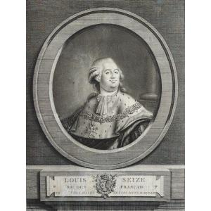 Louis XVI Gravure 18ème